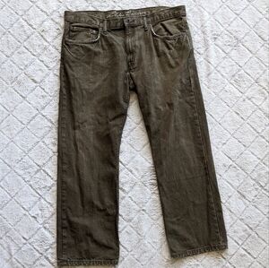 Eddie Bauer Green Straight Jeans Men’s 38x30